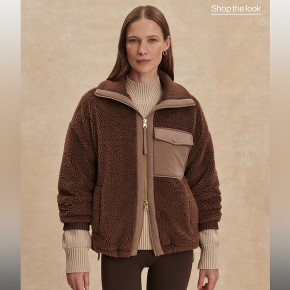 Varley Jackets & Blazers - NWT Varley Lowell Sherpa Jacket